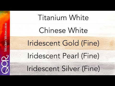 Whites & Sparkles of QoR - Swatching the FULL range of QoR Ep.16