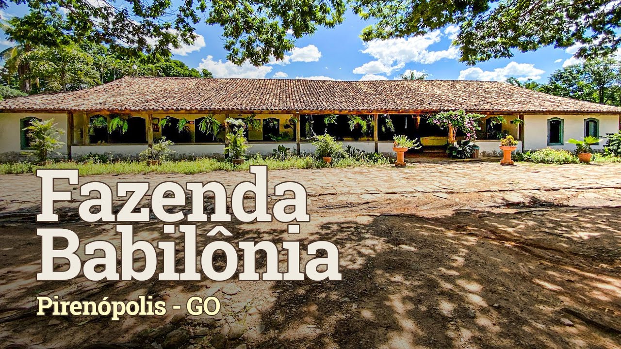 FAZENDA HISTÓRICA INTACTA NO CORAÇÃO DO GOIÁS, AO ESTILO BANDEIRISTA