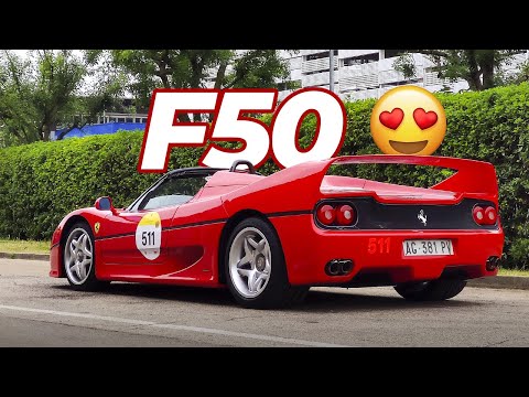 Thumbnail for FERRARI F50 - Close Ups & Start Up 😍 by Ferrari Mythos