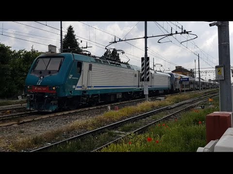 INV E.464 + E.464 + ETR 621 + ETR 521 (Pistoia - Bo. San Donato)