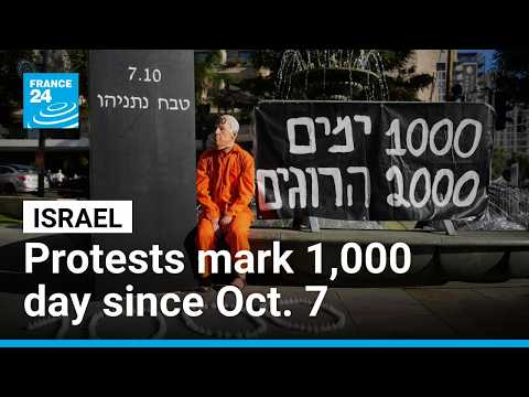 Israel and Gaza mark 1,000 days since the October 7 attacks and the start of the war