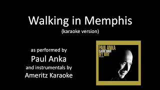 [karaoke] Paul Anka - Walking In Memphis