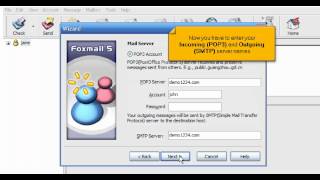 How to configure an email account in FoxMail HD.avi