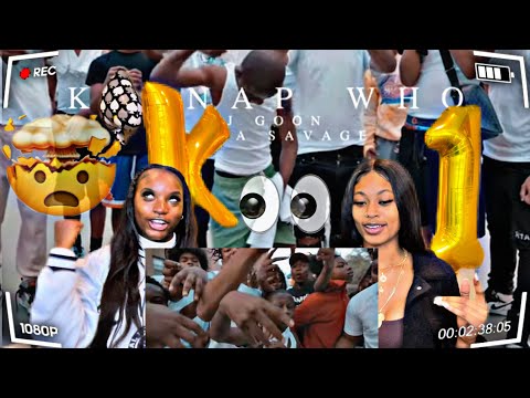 Bouba Savage X CJ GOON - Kidnap who [Official Music Video] REACTION!!!