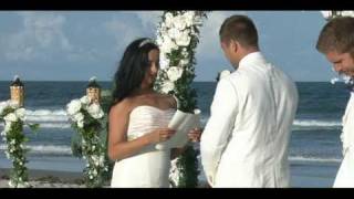 preview picture of video 'Cocoa Beach Wedding Ceremony'