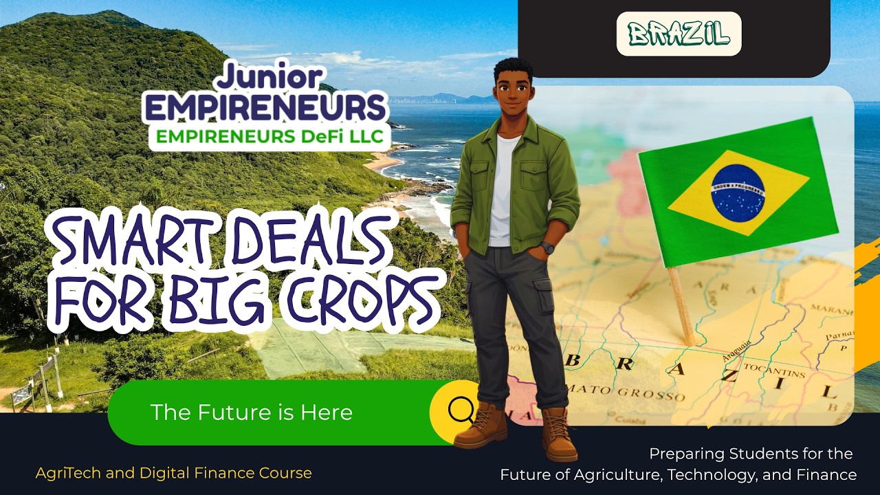 Licensed AgriTech and Digital Finance Module 3 Mission Brazil with Junior EMPIRENEURS