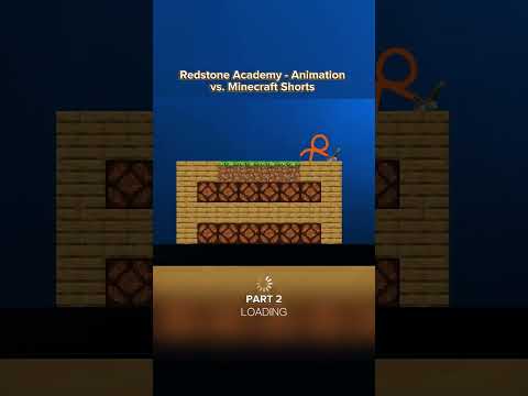 RedStone Academy - Animation vs. Minecraft Shorts - 2 #animation #alanbecker #Shorts