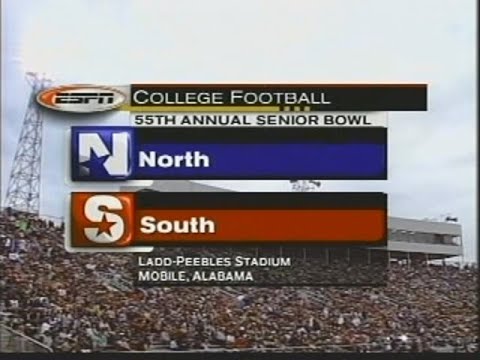 2004 Senior Bowl; ESPN; College Football; NFL Draft