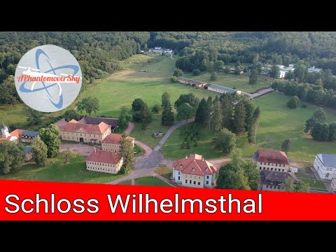 Schloss Wilhelmsthal von oben