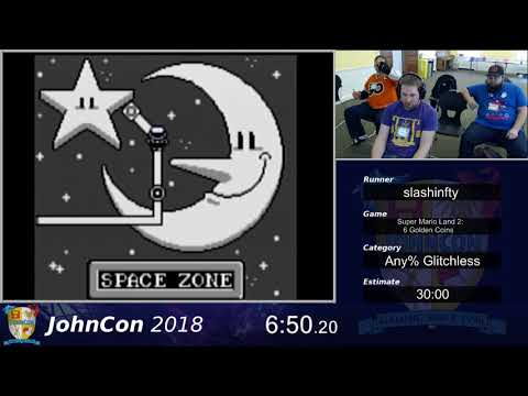 JohnCon 2018 - Super Mario Land 2: 6 Golden Coins by slashinfty