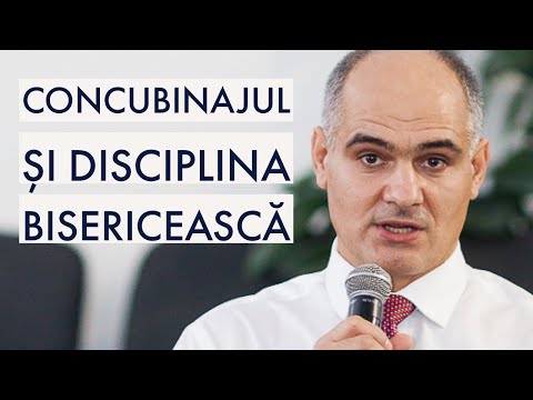 Concubinajul și disciplina bisericească | Pastor Vasile Filat
