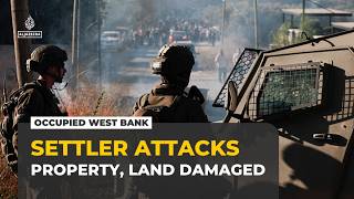 Israeli settler attacks: Property and land damaged across occupied West Bank