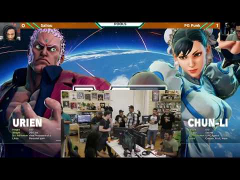 DKC 2017 SFV - Saliou (Urien) vs PG Punk (Chun Li)