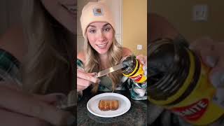 TRYING VEGEMITE…I think I did something wrong #shorts