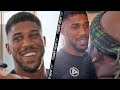BOXING MANAGER TELLS ANTHONY JOSHUA THEY WOULDN'T BE HERE WITHOUT HIM; BOTH SHARE WARM EMBRACE