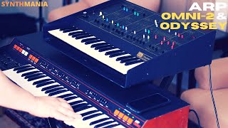 Video thumbnail for ARP Omni-2 and Odyssey - June 8, 2021 by SynthMania
