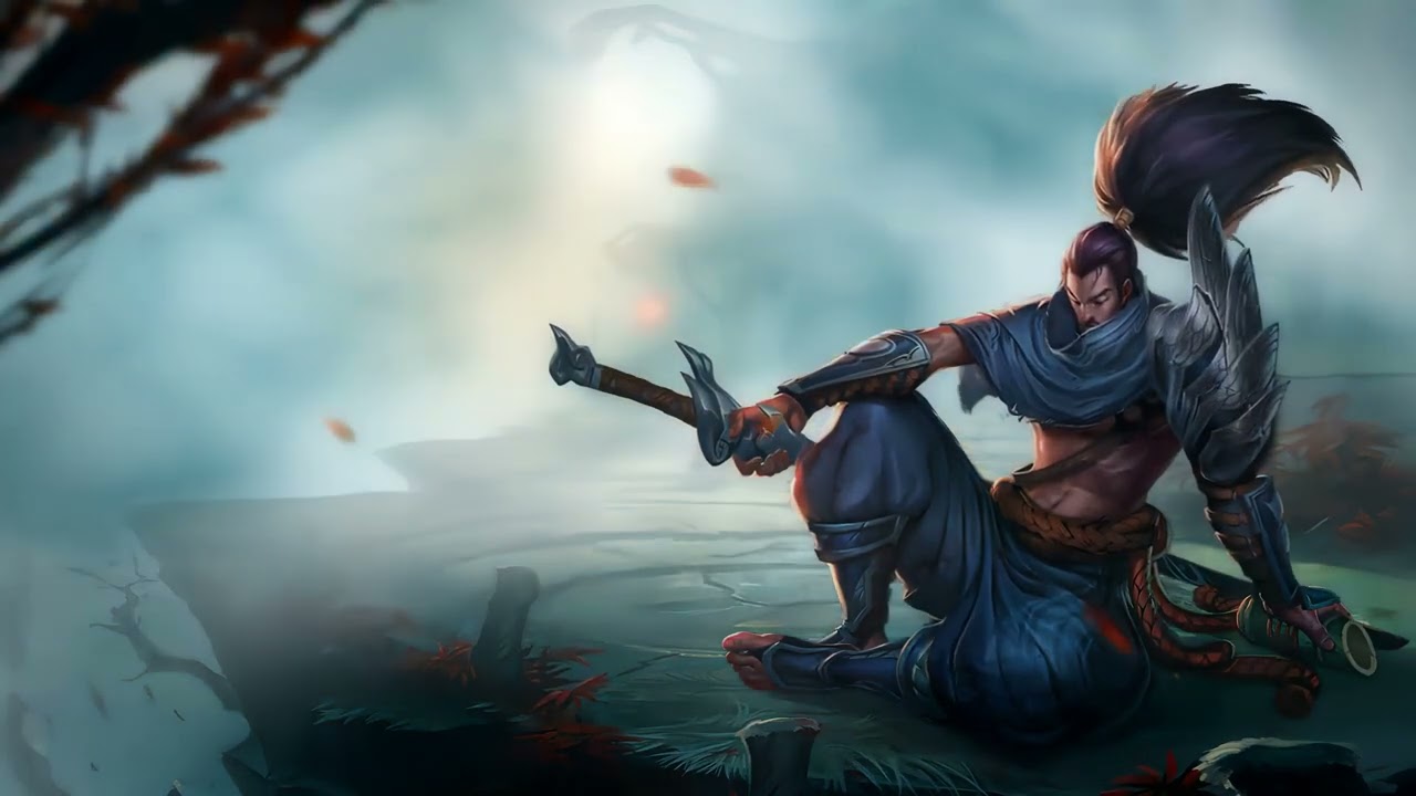 Live Wallpaper For PC 4K / yasuo league of legends