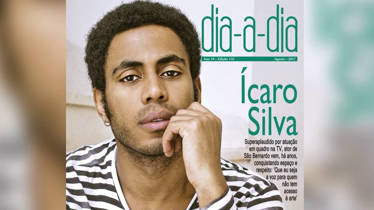A revista Dia-a-Dia de agosto tem Ícaro Silva na capa