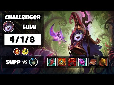 Lulu 11.10 Gameplay Challenger Replay S11 Support (4/1/8) - TURKISH