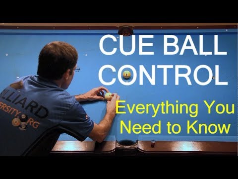 CUE BALL CONTROL ... Everything You Need to Know
