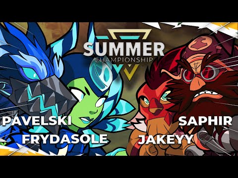 Pavelski/FryDasOle VS. Saphir/Jakeyy | Winners Top 32 | Brawlhalla Summer Championship 2025