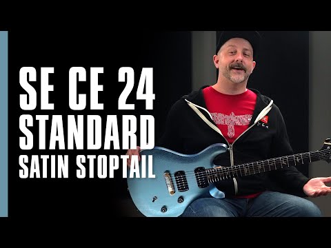 PRS SE CE 24 Standard Satin Stoptail Vintage Cherry