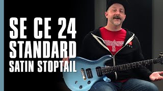 YouTube Video - PRS SE CE 24 Standard Satin Stoptail