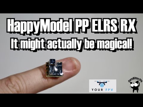 HappyModel PP ELRS RX.  A tiny magic-powered wonder!  Supplied by YourFPV