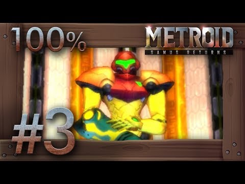 Metroid Samus Returns - 100% Walkthrough Part 3 | Area 2 (All Missiles & Energy Tanks) 3DS Gameplay
