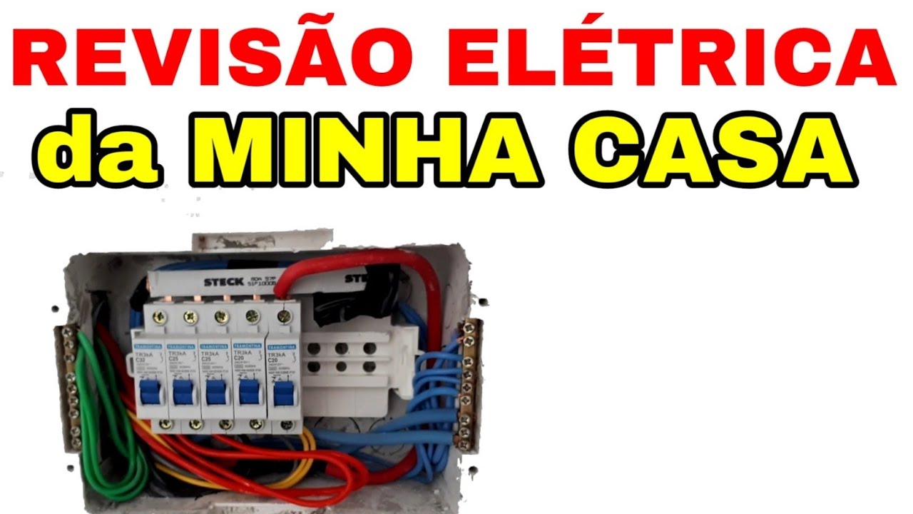 Como Fazer Revisão da Instalação Elétrica. Revisei a Elétrica da Minha Casa.