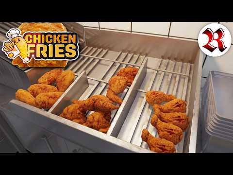 Chicken Fries | RELEASE DAY | Chicken Fast Food Restaurant Simulator Looks Delicious!