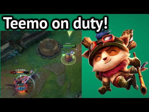 This is how to play Teemo vs Nasus(My main) hard stomp 1v9 Jonanzo Montage - League of legends s11