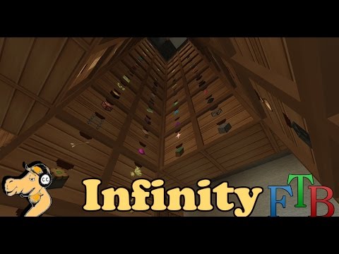 Modded Minecraft - FTB Infinity Expert Mode #18: Inventory Panels are Awesomeee