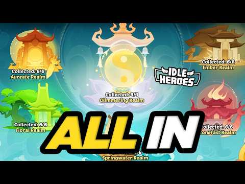Idle Heroes - ALL IN for Lunar Lantern Lotus Treasure!!!