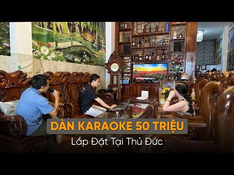 Lắp Bộ Loa Karaoke SE COX 8 MKII | Khách Đến Showroom Chốt Luôn, Không Cần Nghe Thử | Thiên Vũ Audio