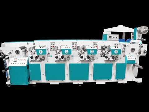 Narrow Web Label Printing Machine