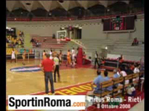 VIRTUS ROMA - RIETI - 8/10/2008
