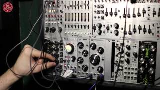 Video thumbnail for Modular Minutes ADM12 Neuron FM Percussion Workout by Analogue Zone Showroom / Synths and Studio