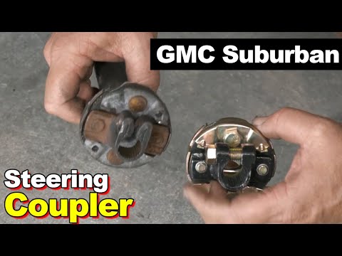 1994 GMC Suburban Steering Shaft Coupler (aka Rag Joint) How To Remove & Replace.
