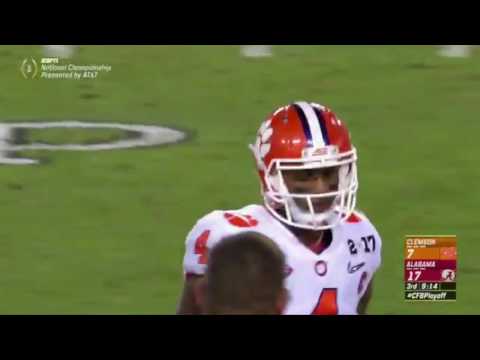 #1 Alabama vs  #2  Clemson Highlights   2016 17 National Championship Highlights