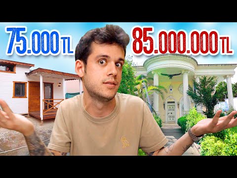 SATILIK 75.000TL EV vs. 86.000.000 TL EV! (#SonradanGörme)