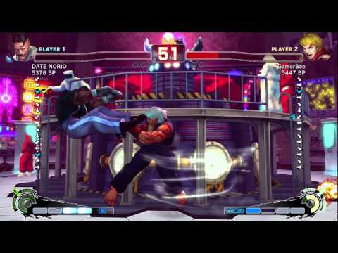 GamerBee [Ken] vs DATE NORIO [Dudley] SSF4 Japanese Online Ranked Matches - Xbox Live