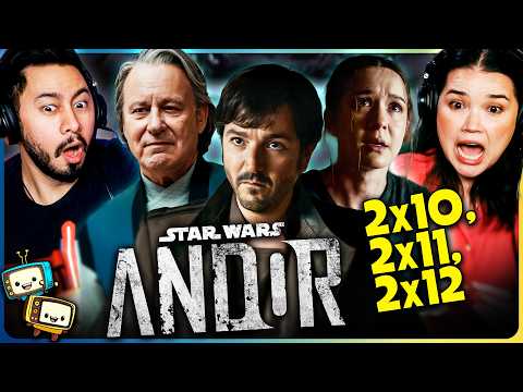 Star Wars ANDOR 2x10, 2x11 & 2x12 FINALE Reaction! | Diego Luna | Stellan Skarsgård w/ Jaby Koay