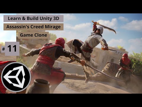 Create 3d Android iOS Game with Unity Course 2023 Assassin Creed Mirage Mobile Game Development