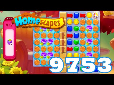 Homescapes Level 9753 HD 3 - match puzzle game | Gameplay Walkthrough | android | GameGo Game | IOS