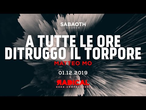 Domenica Gospel @ Milano | A tutte le ore distruggo il torpore - Matteo Mo | 01.12.2019
