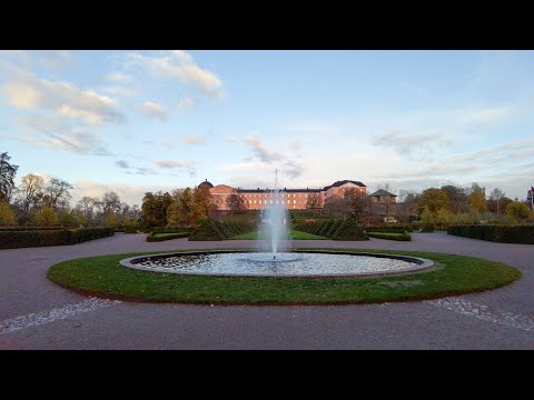Chilly Autumn Walk in Uppsala, Sweden - Botanical Garden and Uppsala Castle (4K)