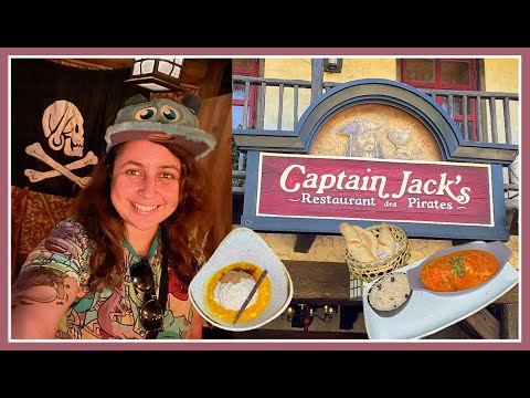 Este restaurante DISNEYLAND PARIS vale o hype?!🏴‍☠️ Avaliação do restaurante Captain Jack's 2022