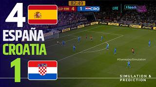 Spain vs Croatia [LIVE] UEFA Nations League 2026 ✅ | Full Match Simulation/Recreation