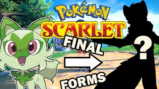 Pokemon Scarlet and Violet Starter Evolution Predictions!!